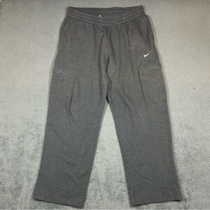 Vintage Y2k Nike Blue Tag Sweatpants Cargo Men’s Size Large Grey #1698